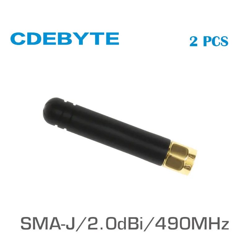 2db/sok 490MHz SMA-J Felület 50 Ohm Impedancia Kevesebb, Mint 1,5 SWR 2.0 dBi Nyereség Magas minőségű Körsugárzó Antenna TX490-JZ-5