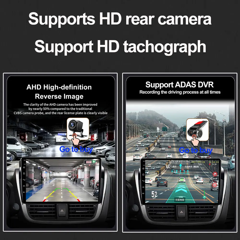 9 Hüvelykes Android 13 Nissan Juke YF15 2010 - 2014 Autó Rádió BT Nem 2din Sztereó RDS GPS Navigációs Multimédia AHD ADAS DSP Videó