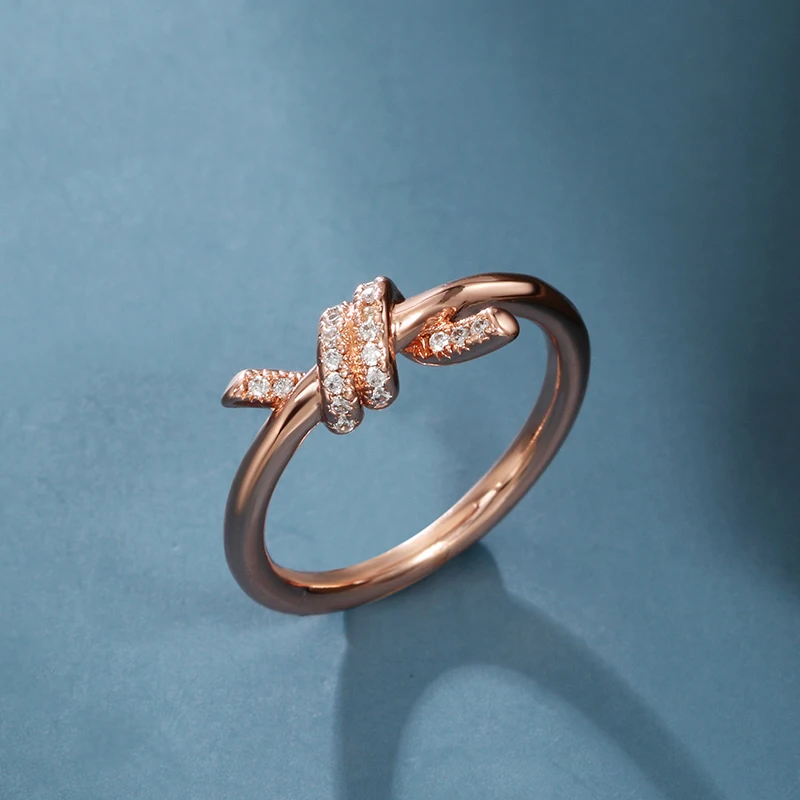 Csörög a Nők S925 Sterling Ezüst Gyűrű Cirkon Egyszerű Divat Magas Minőségű, Ünnep, Ajándék